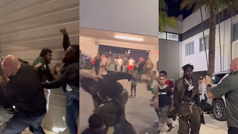 Antonio Brown FIRES GUN After Robbery Attempt at Adin Ross Event