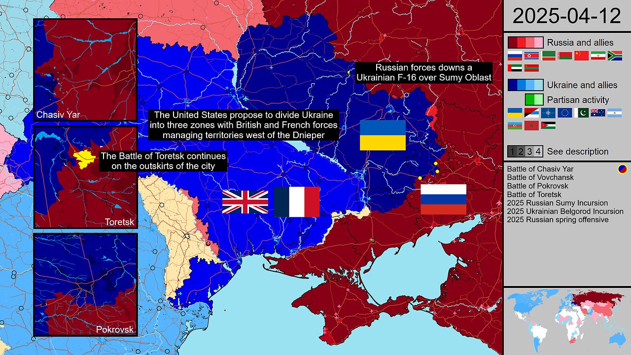 164: The United States propose to divide Ukraine