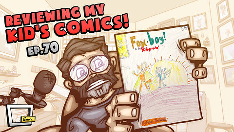 Reviewing my 9-Year-Old's Comics: Fox Boy and the Red Panda