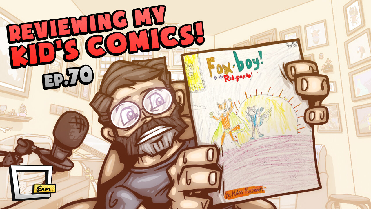 Reviewing my 9-Year-Old's Comics: Fox Boy and the Red Panda