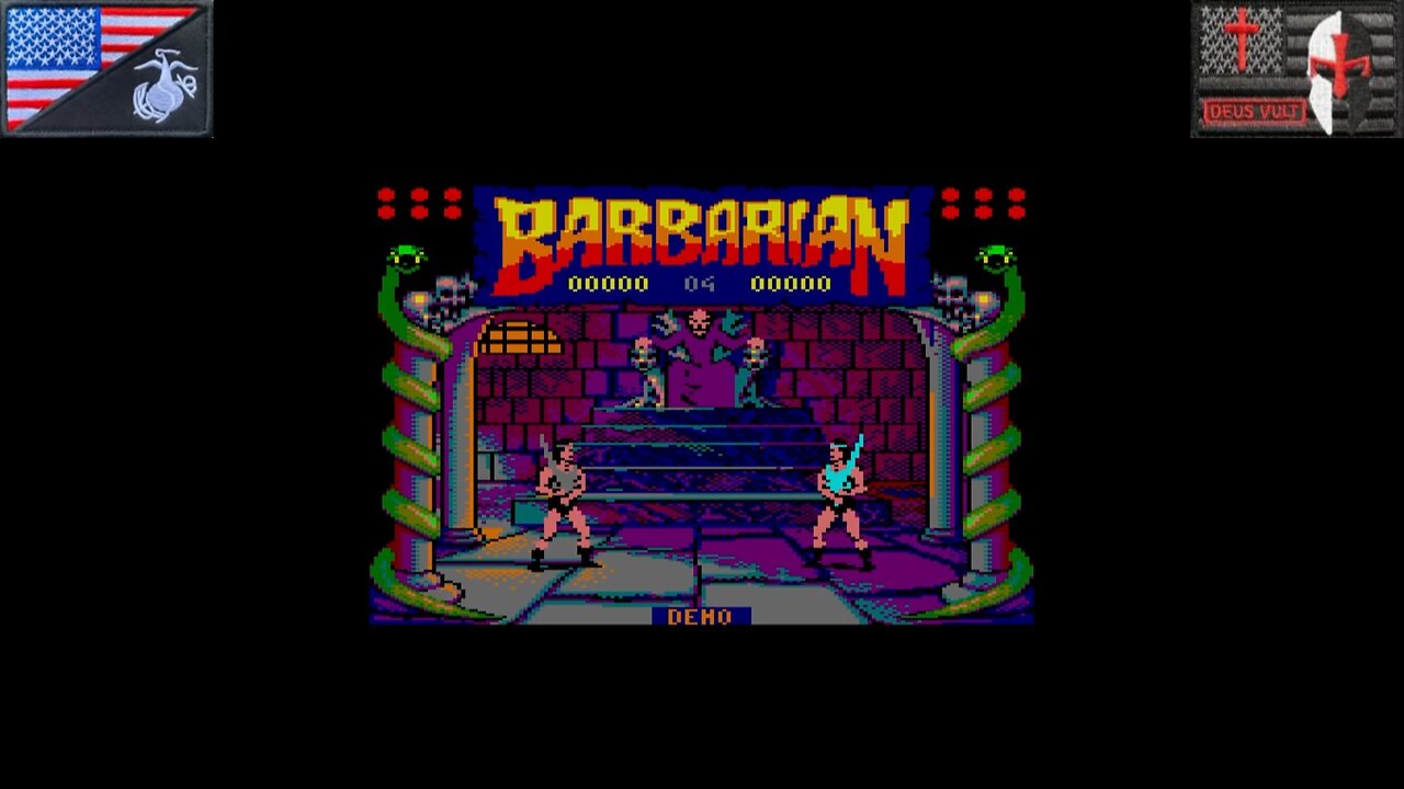 Barbarian: The Ultimate Warrior (Amstrad CPC - Attract Mode) [ES Version]