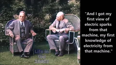 Man Born in 1853 Talks About Life in the 1860s