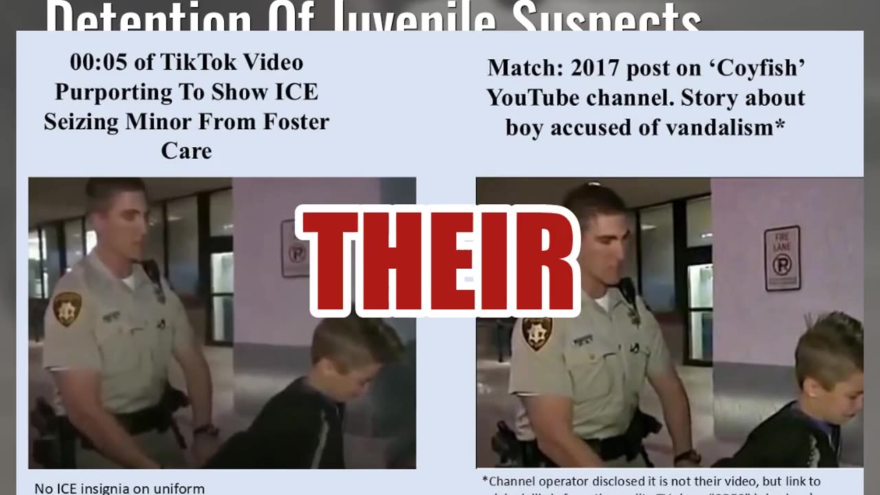 Fact Check: Video Clips Do NOT Show ICE Capturing or 'Removing' Foster Children For Deportation