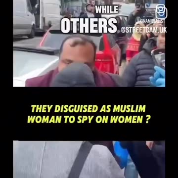 🚨MAN CAUGHT WEARING BURKHA TO GET ACCESS TO WOMEN ONLY SPACES