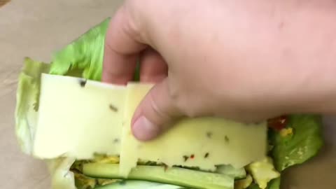 Avocado Egg salad lettuce wrap 🥑🥑