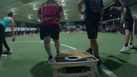 8-7-25 NTX Cornhole, TCL A league final - Match 3 Game 2