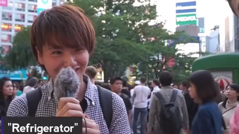 😂🗣️ Japanese Trying to Say 'Refrigerator'! | FunFM
