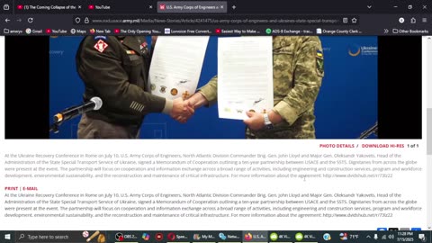Army Corps of Engineers Helps To Improve Infrastructure