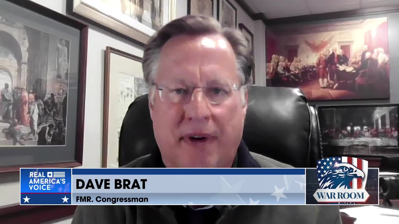 “All Of President Trump’s Agenda Is At Risk” Dave Brat Of Falling Into Deep State’s Ukraine War Trap
