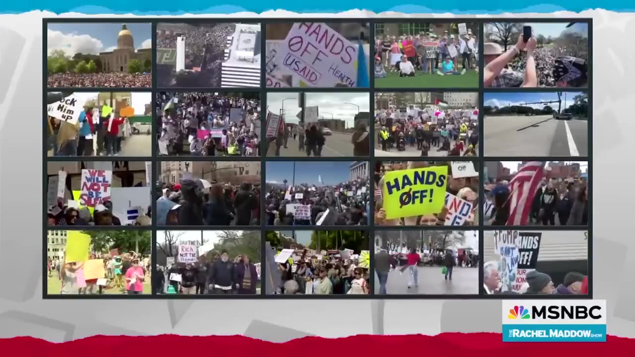 Fierce backlash against Trump's agenda.