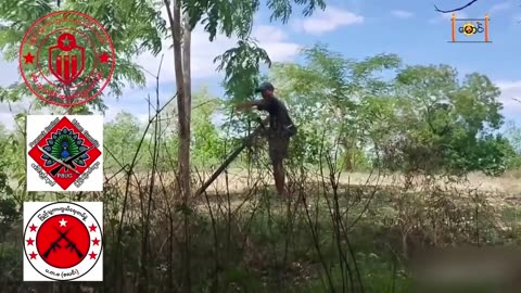 🛸🌍 Myanmar Conflict | PDF Drone & Artillery Hit Junta in Banlamut | RCF