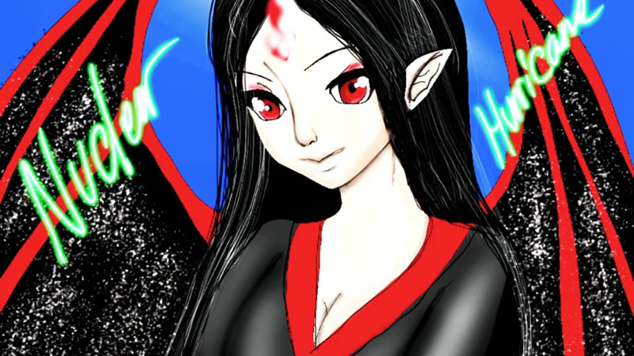 Oc speedpaint nuclear the vampire god