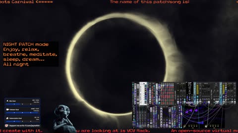 Night Patch Mode - VCV Rack Ambient & Meditative Sound Exploration for 🙏 Inner 🕉 Peace ☮ SFW