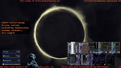 Night Patch Mode - VCV Rack Ambient & Meditative Sound Exploration for 🙏 Inner 🕉 Peace ☮ SFW