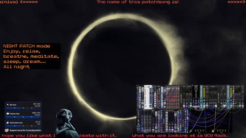 Night Patch Mode - VCV Rack Ambient & Meditative Sound Exploration for 🙏 Inner 🕉 Peace ☮ SFW