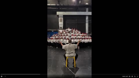 Impressive coordination and fascinating to watch - fast clip
