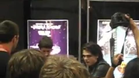 Gerard Way at the Umbrella Academy Signing during San Diego Comic Con 2009