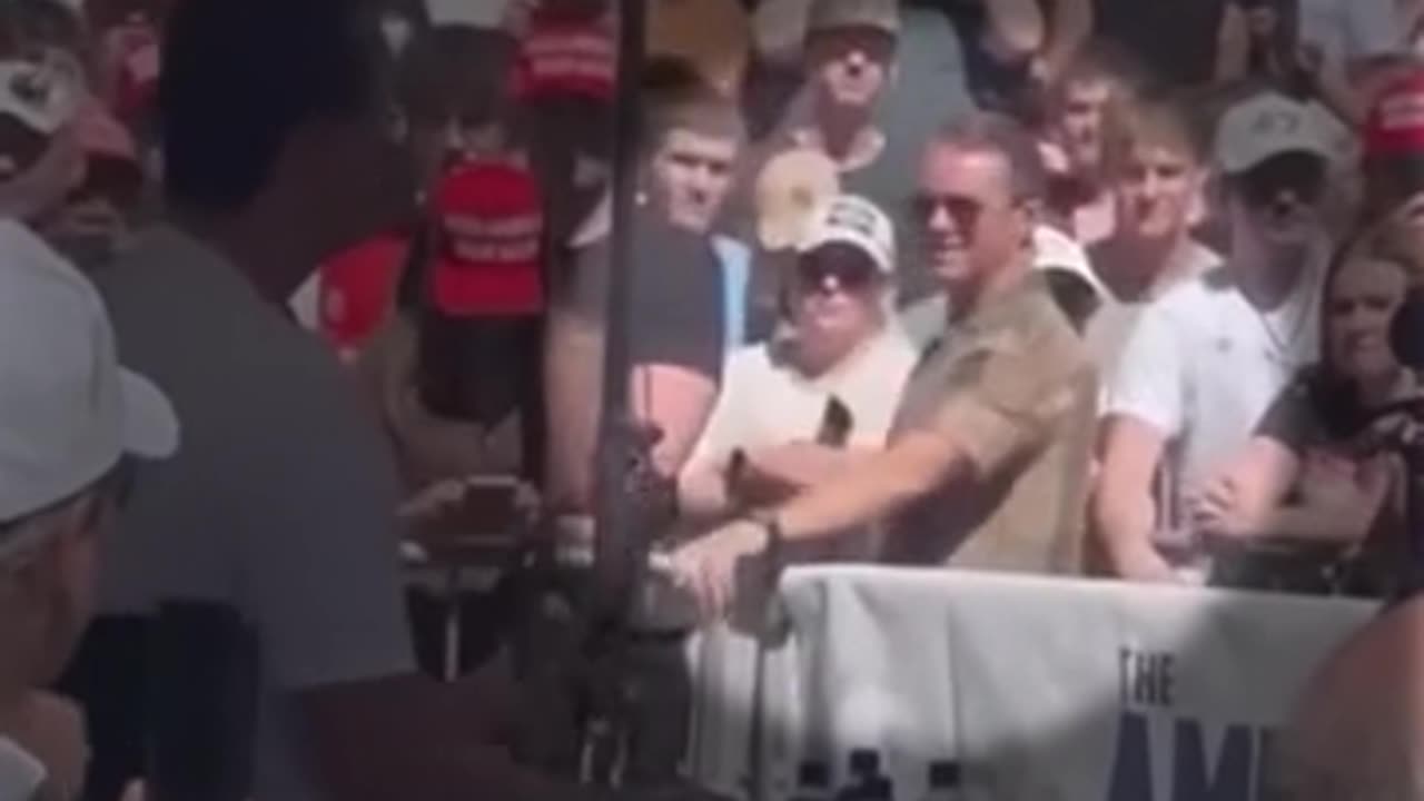 Isolated Video Loop Of Brown Shirt Man Firing Palm Pistol At Charlie Kirk❓❓❓
