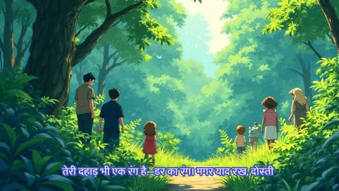 Mowgli Aur Hathi Ki Rang Barangi Jungle Kahani | Funny Moral Story For Kids (Urdu Roman)