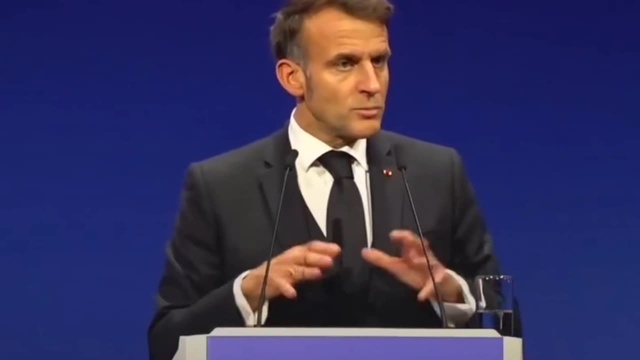 Macron doesn't like free speech, he wants censorship. If you don't think like them