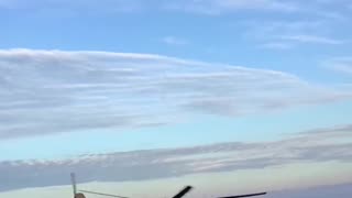 Pair of Ukrainian Mi-24s Somewhere Over Eastern Ukraine