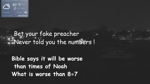 Bible says No one on earth knows God =no ones hears the word