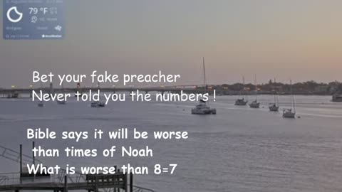 Bible says No one on earth knows God =no ones hears the word