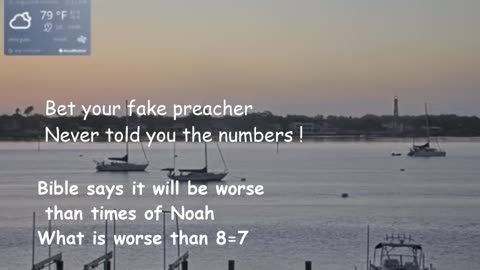 Bible says No one on earth knows God =no ones hears the word