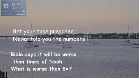 Bible says No one on earth knows God =no one hears the word SAD