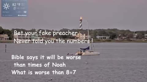 Bible says No one on earth knows God =no one hears the word SAD