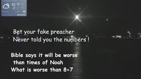 Bible says No one on earth knows God =no one hears the word SAD