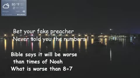 Bible says No one on earth knows God =no one hears the word SAD