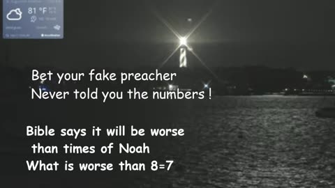 Bible says No one on earth knows God =no ones hears the word