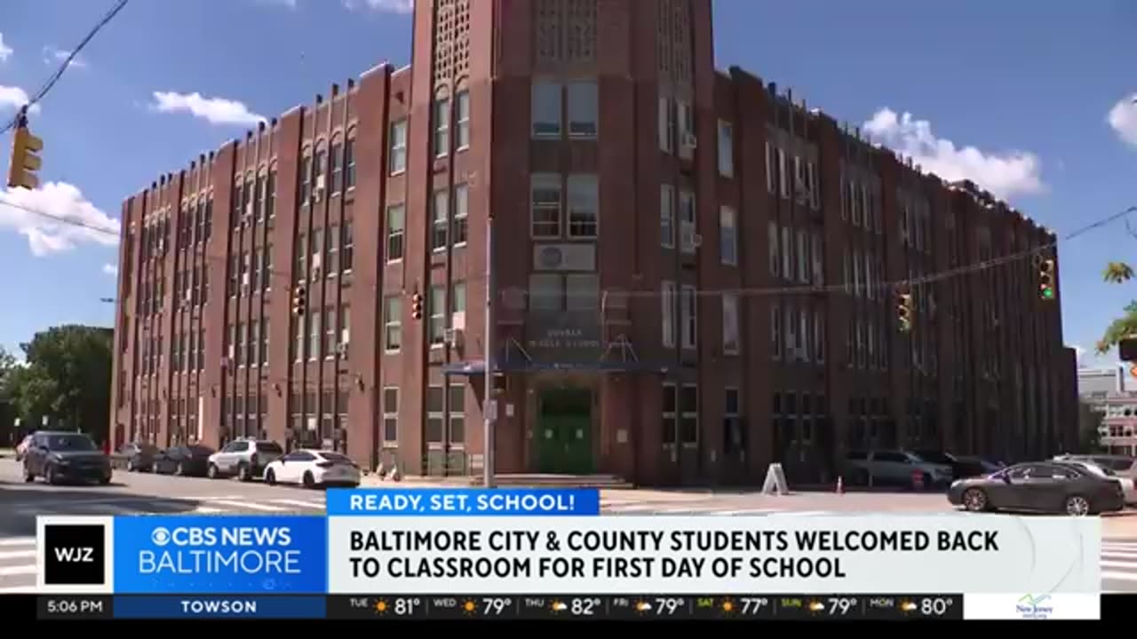Students in Baltimore, Baltimore County welcomed back to the classroom