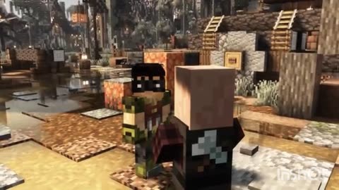 Unlimited surviving world in Minecraft 😎😎