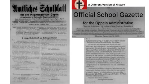 Official School Gazette 1935 - NSDAP asks Libraries to Remove Jewish Books