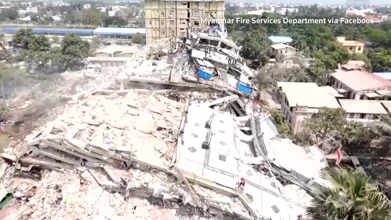 With U.S. absent, China steps in for earthquake-hit Myanmar