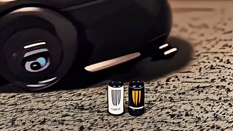 Taking Down 3 Monster Energy Drink Can with the Black RC Car!