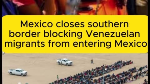 Mexico will no longer be a passage for migrant crossing the borders from Mexico to the US.