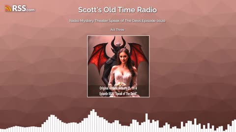 Radio Mystery Theater Speak of The Devil Episode 0020
