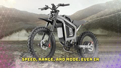 Coswheel R19 Electric Bike 6000W Motor 72V 40AH Battery Off-Road Dirt Electric Bike