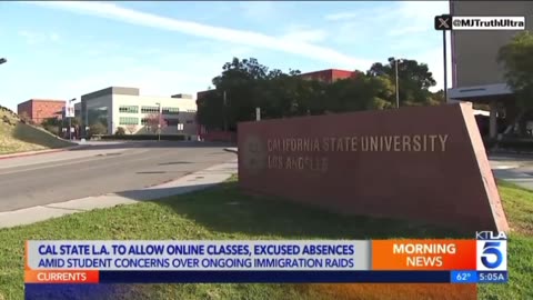 Cal State L.A. move toward online classes to protect Illegal Aliens