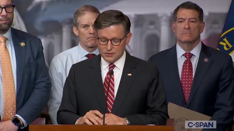 House Republican Leadership Holds News Conference After Meeting With Trump