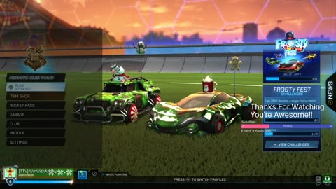 WinWithAndrew - Rocket League with The Mrs. - !yt !fb !twitch