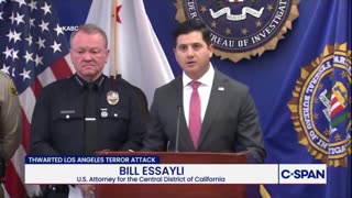 US Atty Announces Arrest In LA Terrorist Plot