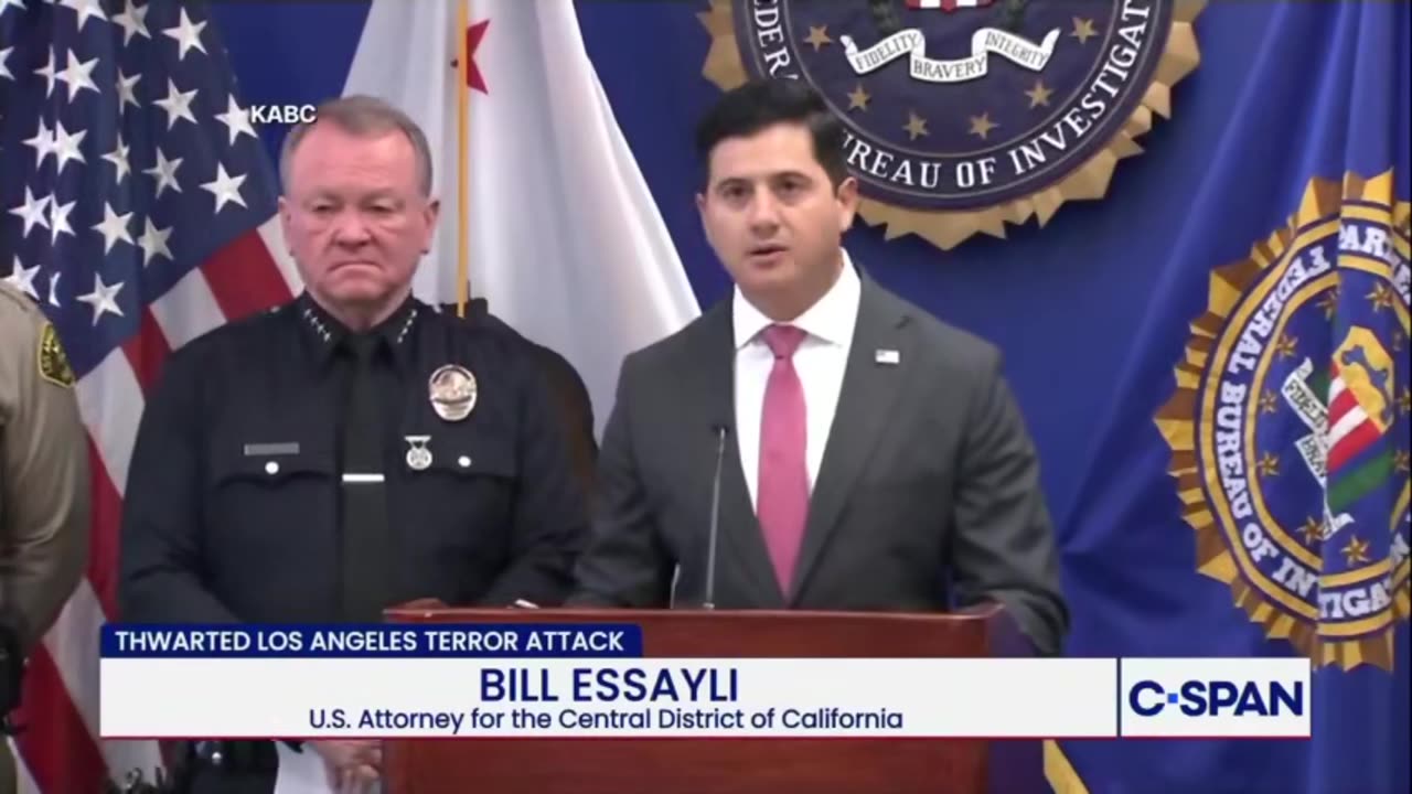US Atty Announces Arrest In LA Terrorist Plot