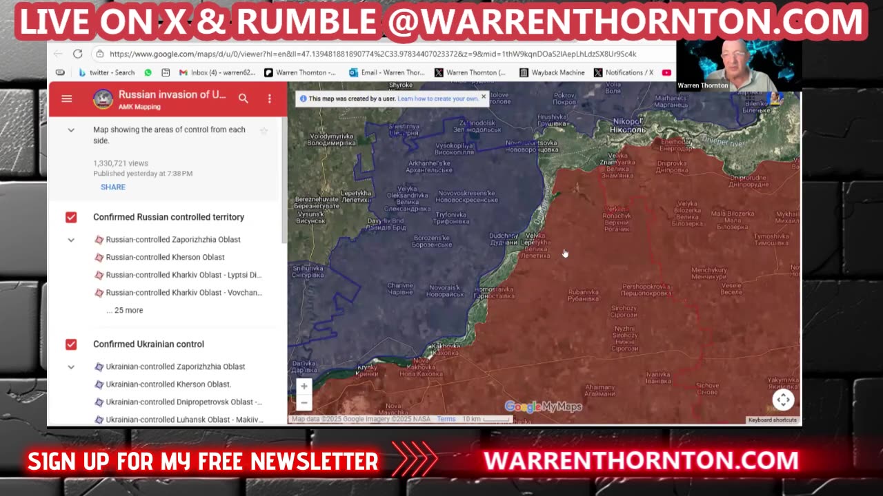 THE UPDATE FROM THE FRONTLINE WITH WARREN THORNTON & PAUL BROOKER