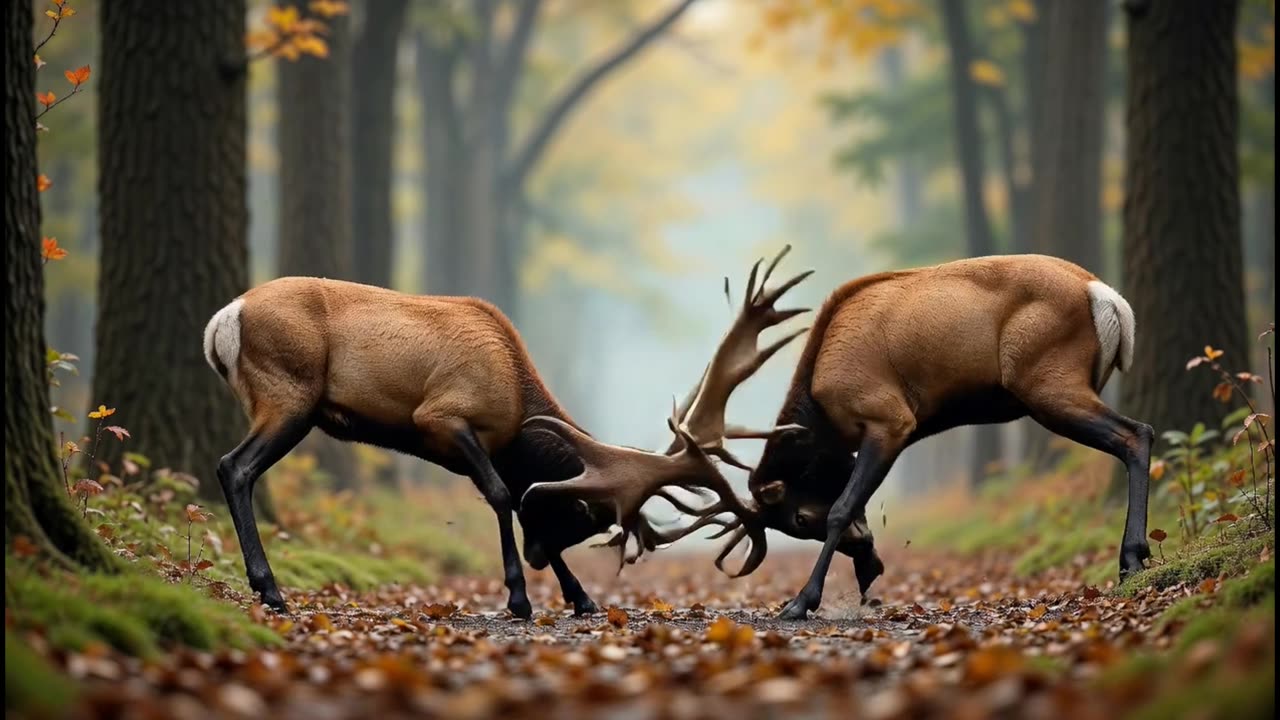 Brutal Buck Brawl: See What Happens When Deer Collide!
