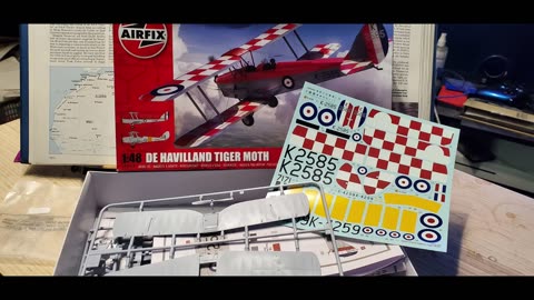 History in the Skies 07: Tigermoth 1/48 Airfix kit
