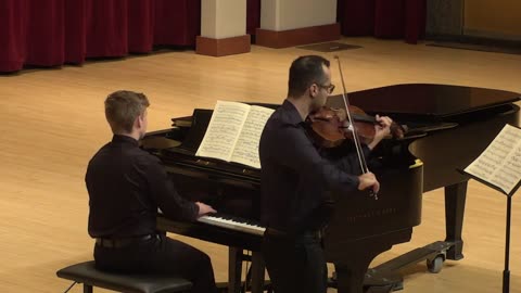 Joint Viola Recital Joao Pedro Rocha and Julia Dinkins May 3, 2024
